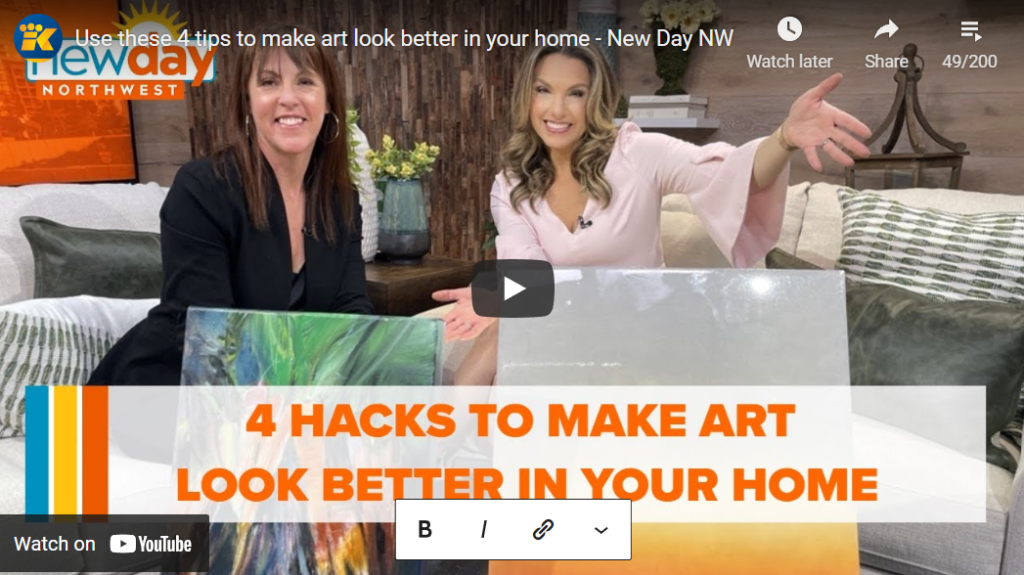 Sarah Visits with Amity Addrisi on New Day NW