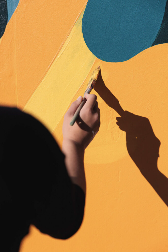 Tori Shao Adorns Northlake Commons with Forested Mural