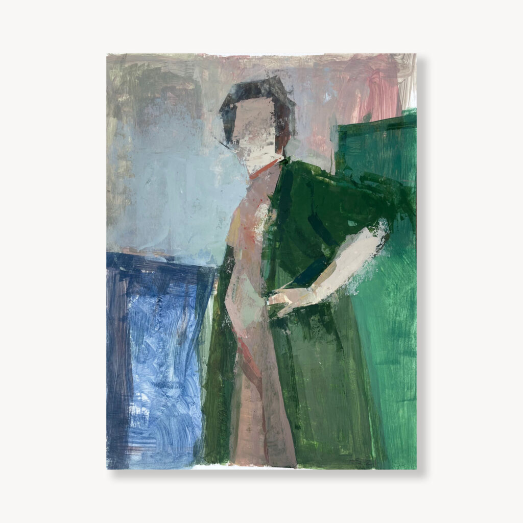 Study in a Green Robe