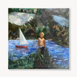 Creek, a painting by Amy Scherer