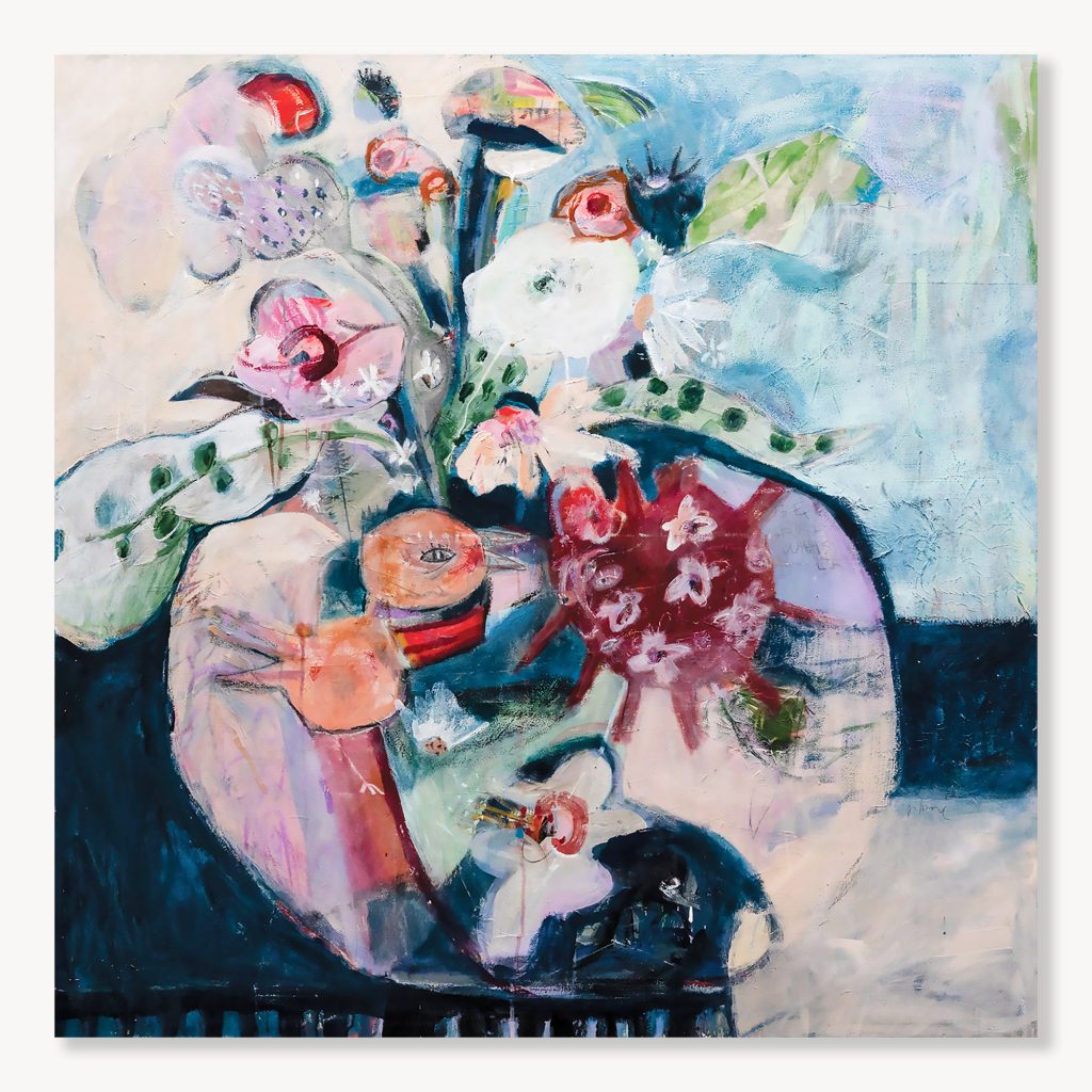 The Birds and the Flower Chatting