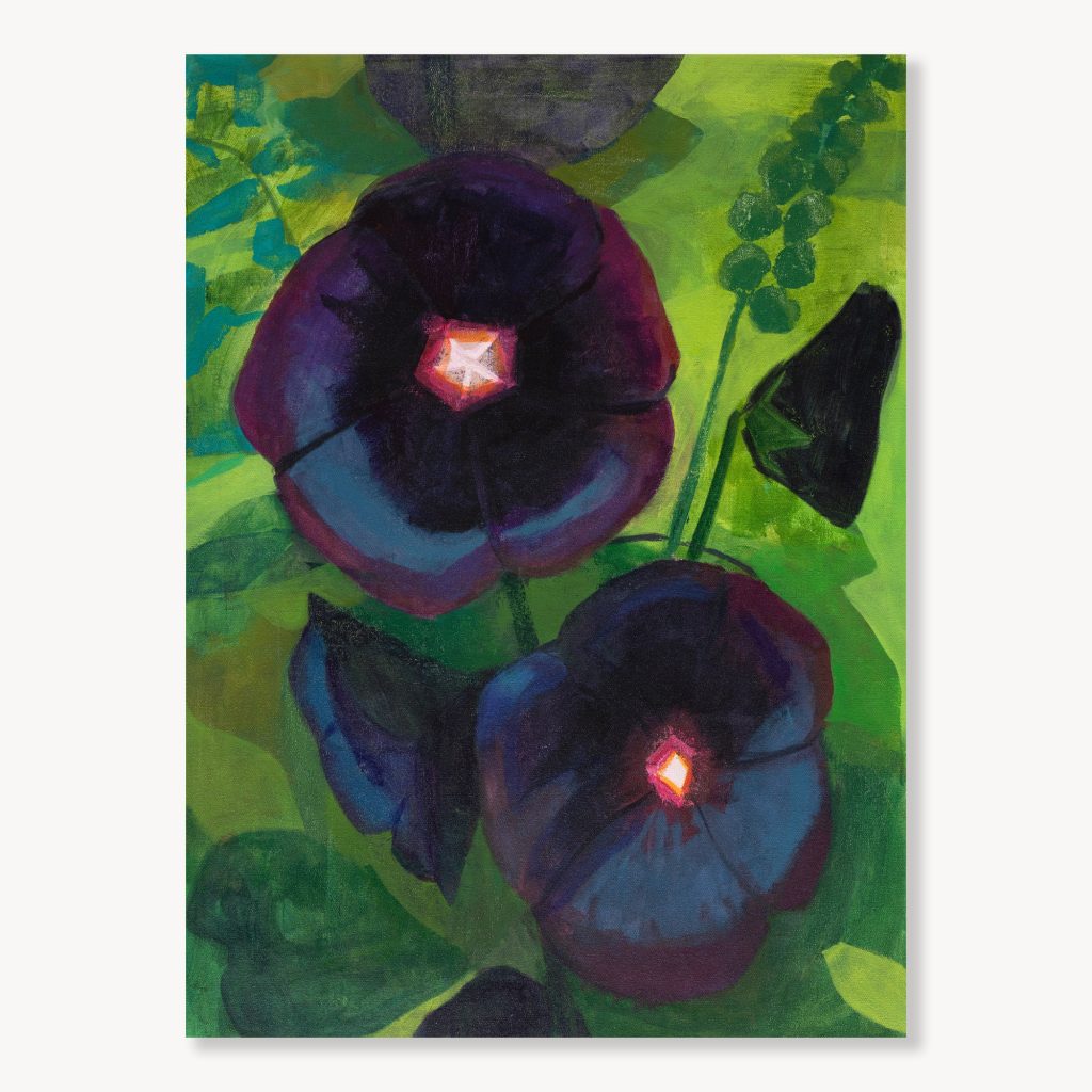 Black Hollyhock